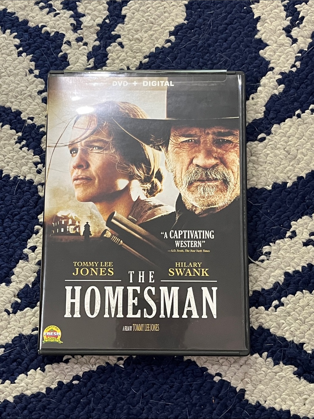 The Homesman (DVD + Digital) - Black - Tommy Lee Jones, Hilary Swank